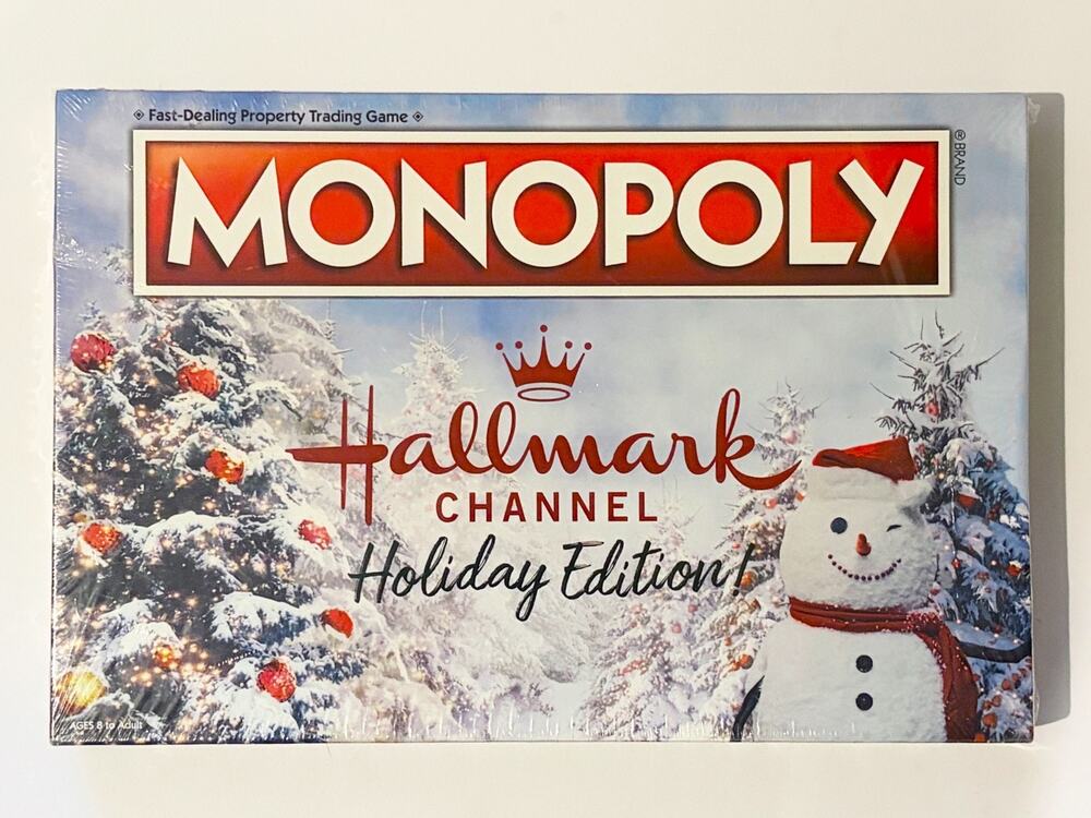 Monopoly Hallmark Channel Holiday Edition Board Game Sealed Christmas New